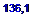 Textfeld: 136,1